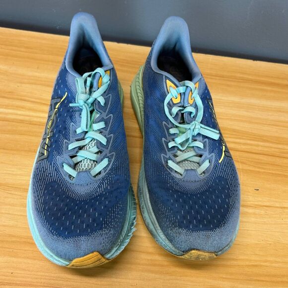 Hoka One One MACH 6 Running Sneakers Men's Size 9D Multicolor 1147790-DDW - Picture 6 of 13